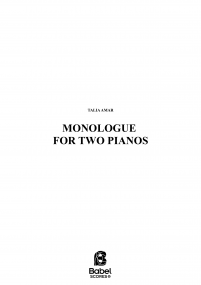 Monologue for two pianos z